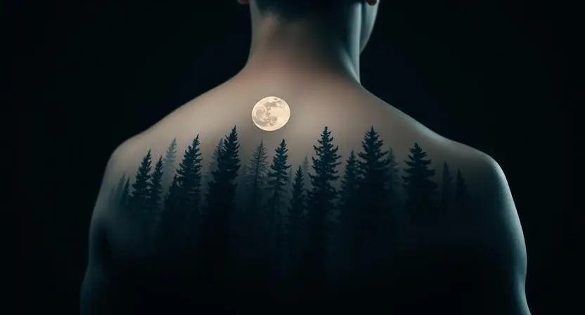 Dark Nature Scenes That Transform the Shoulder Into a Complete Landscape