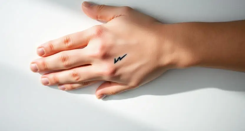 Minimalist Hand Tattoos That Prove One Line Can Carry Enormous Weight