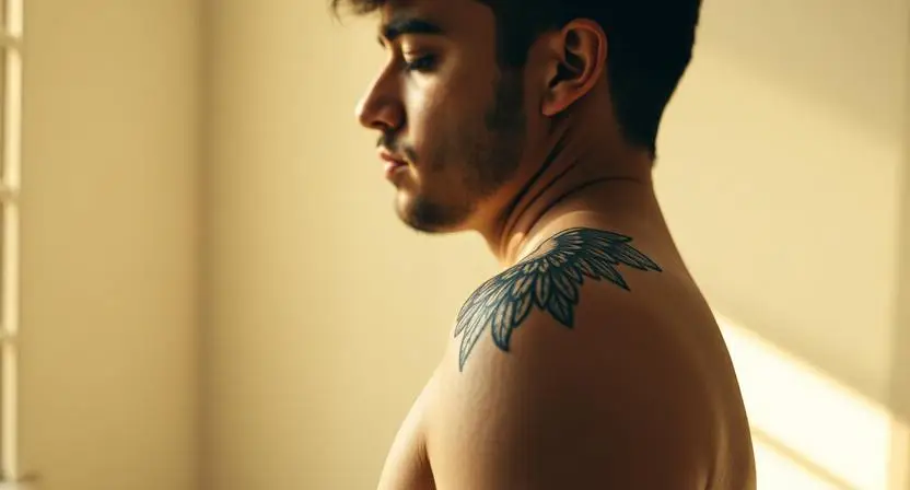 Spiritual Sacred and Religious Shoulder Ink With Genuine Depth and Gravitas