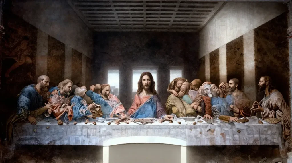 The Last Supper Tattoo — Leonardo's Vision Reborn on Human Skin