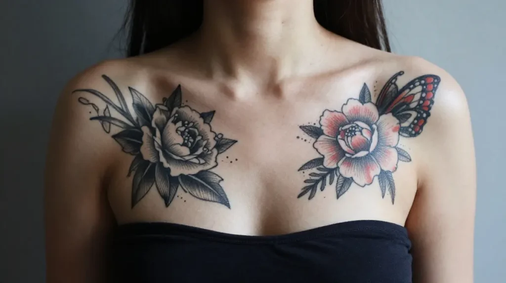 What Low Necklines Reveal — Designing Your Chest Tattoo Around Your Wardrobe