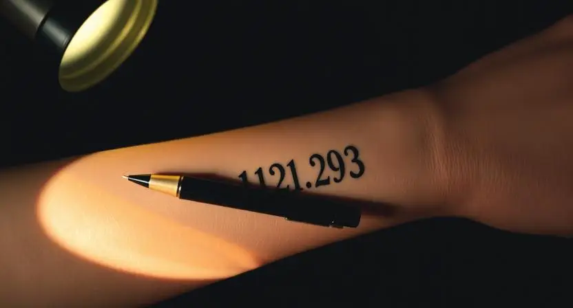 Roman Numeral and Birth Date Tattoos That Anchor Memory in Numbers That Never Lie