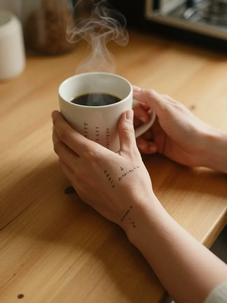 Wrist and Forearm Placements Where a Mother Reads Her Children Every Day