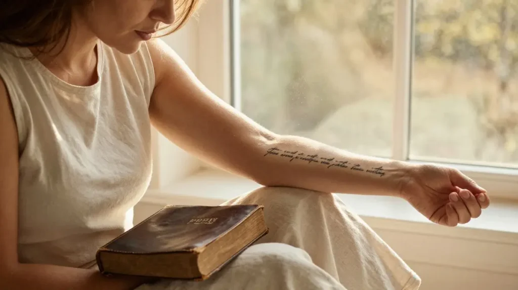 Bible Verses Tattoo Ideas for Women That Carry Lifetimes of Personal Meaning