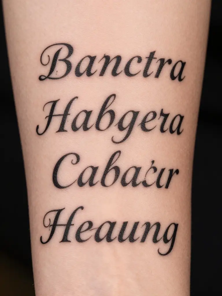Mom With Kids Tattoos That Carry Every Name Without Losing Any Beauty