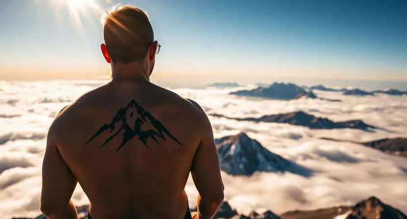 Mountain Tattoos That Capture the Exact Feeling of Standing Above the World