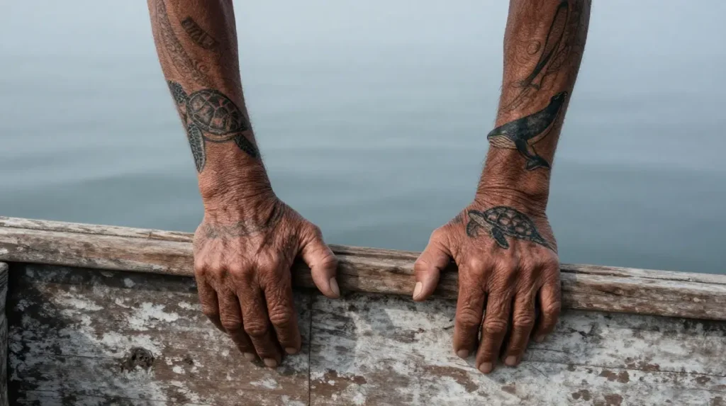 Ocean Animal Tattoos and the Ancient Human Need to Carry the Sea