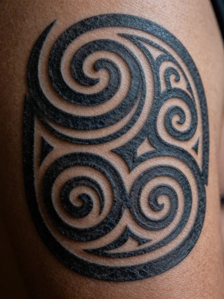 Tribal Tattoos and the Sacred Lineage Encoded in Every Bold Black Line