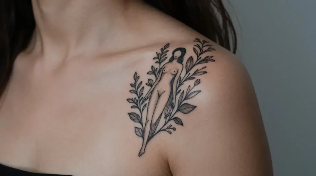 What Makes a Shoulder Tattoo Truly Feminine Without Being Predictable