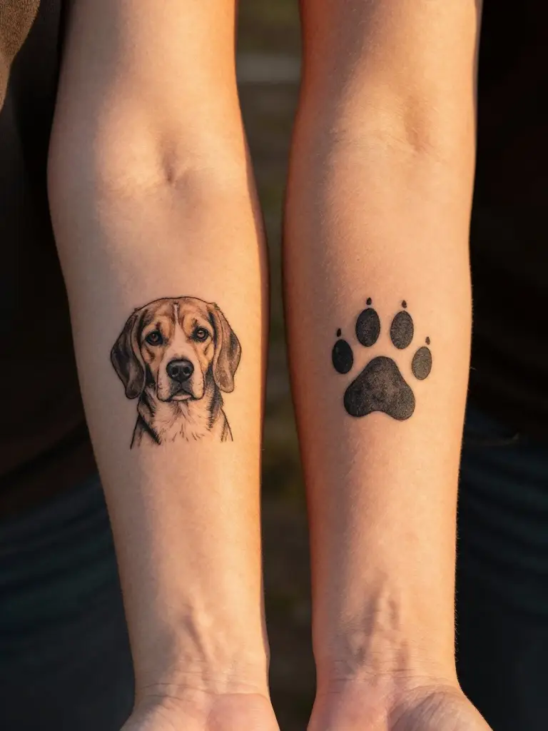 Breed Specific Dog Memorial Tattoos That Honor Exactly Who They Were