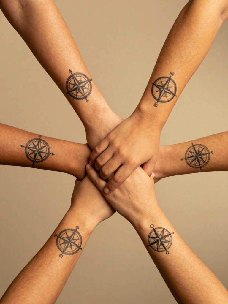 Compass Tattoos Across Cultures — the Universal Language of Finding Your Way