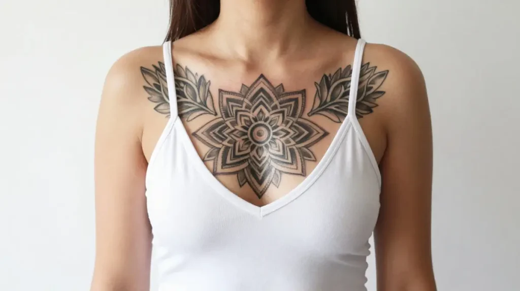 How Tattoo Symmetry on the Chest Creates a Visual That Stops Traffic