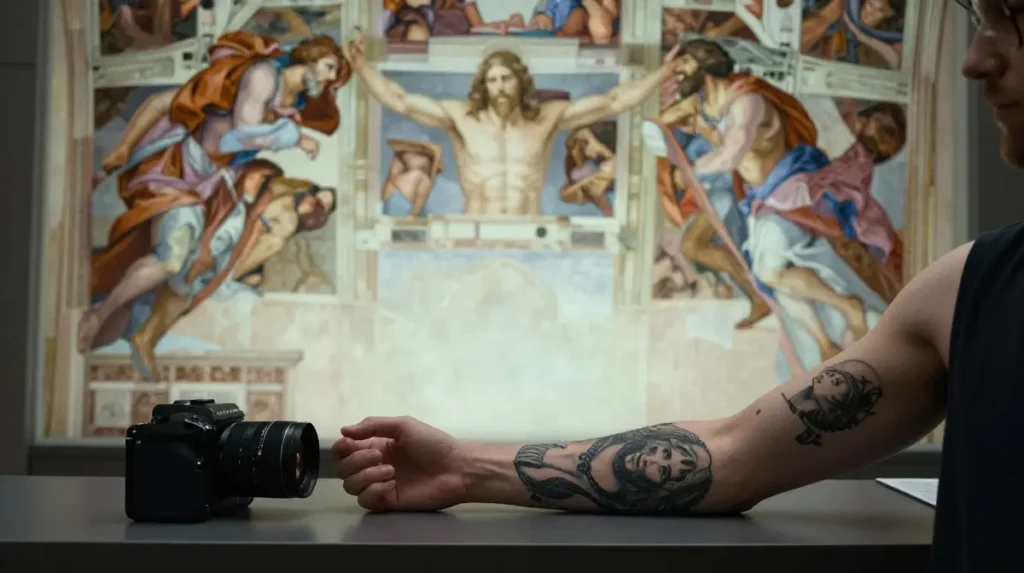 Jesus Tattoos That Carry the Full Weight of Sacred Art History