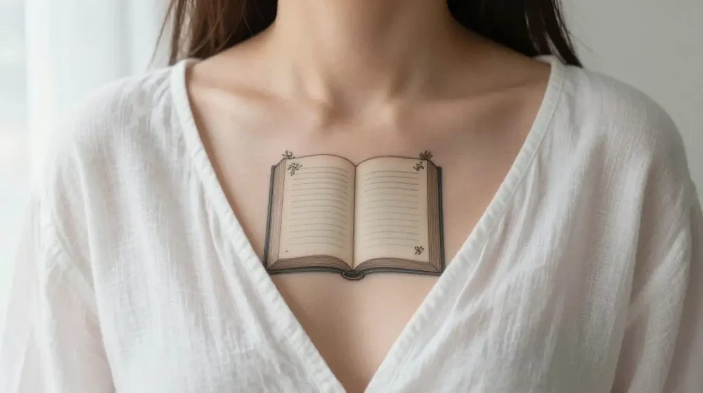 Open Book Tattoos and What They Silently Say About Who You Are