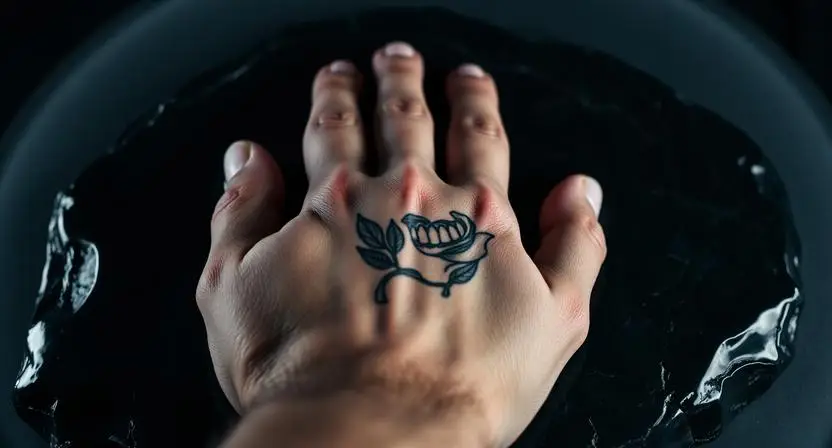 Skull and Dark Compositions That Give the Hand Its Sharpest Edge