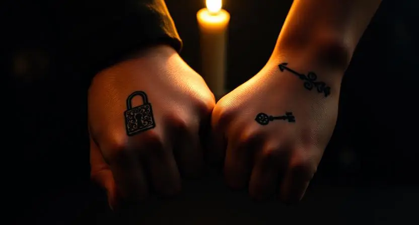 Lock and Key Sibling Tattoos and the Secrets Only Two People Will Ever Share