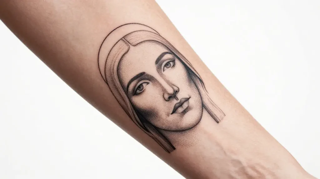 Fine Line Christ Tattoos That Render the Divine in Impossible Delicacy