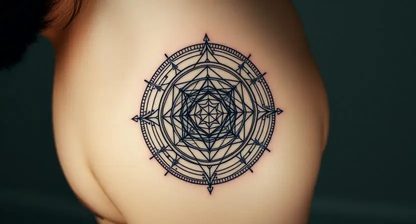 Geometric and Sacred Geometry Designs That Make the Shoulder Look Engineered