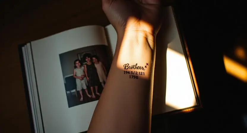Brother Sister Memorial Tattoos That Keep a Lost Sibling Present Every Single Day