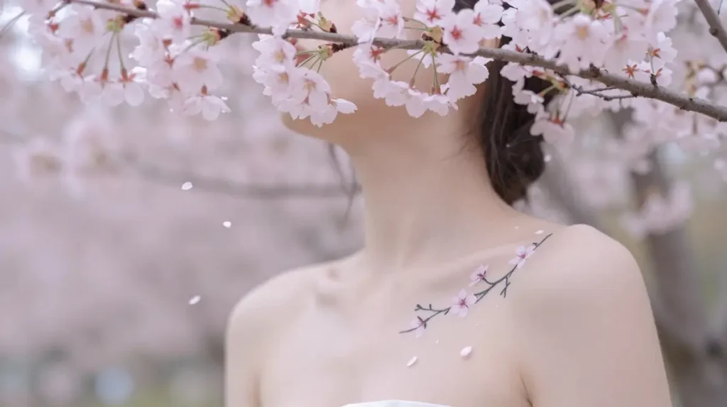 Cherry Blossom Micro Tattoos That Freeze the Most Fleeting Season on Skin
