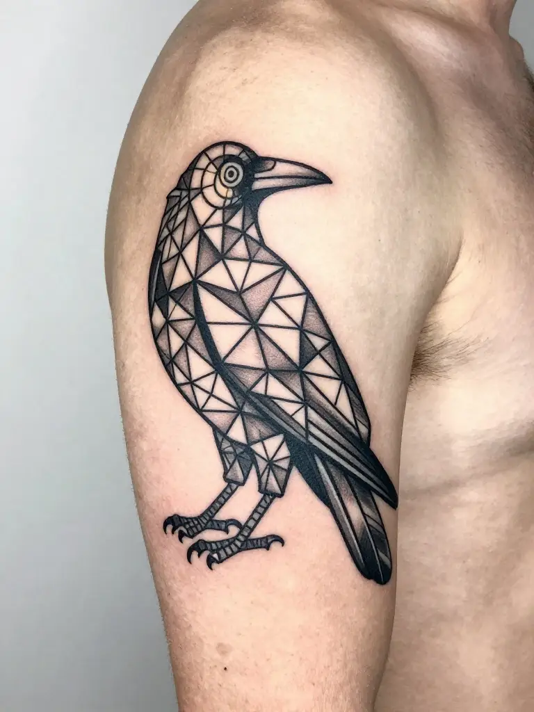 Geometric Ravens That Rebuild the Bird Through Pure Mathematical Precision