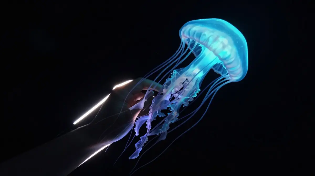Jellyfish Designs That Make Bioluminescent Beauty Permanently Wearable