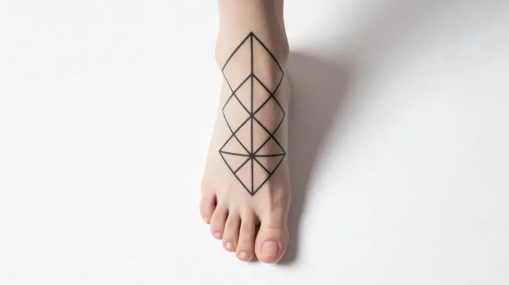 Minimalist Geometric Patterns That Give the Foot a Modern Edge