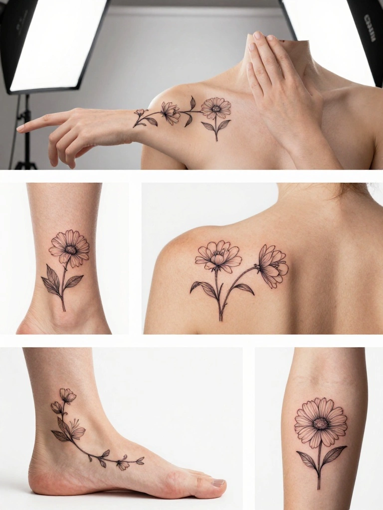 Placement Secrets That Make April Birth Flower Tattoos Look Perfectly Positioned