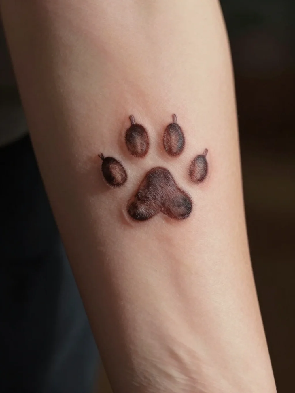 Skeletal Paws Rebel Against Predictable Body Art Rules Intentionally