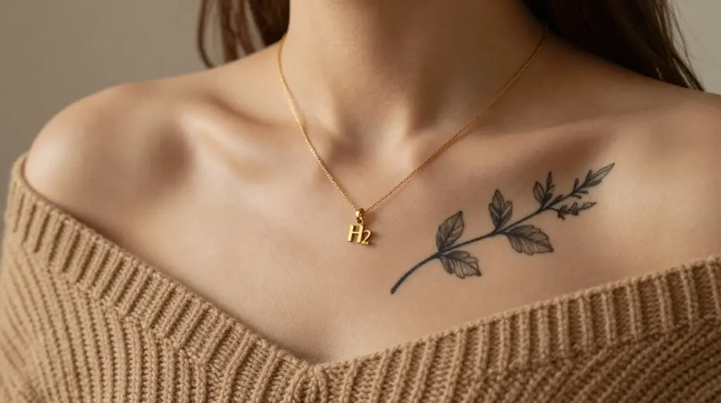 Why Botanical Ink on the Upper Chest Feels More Like Jewelry Than Body Art