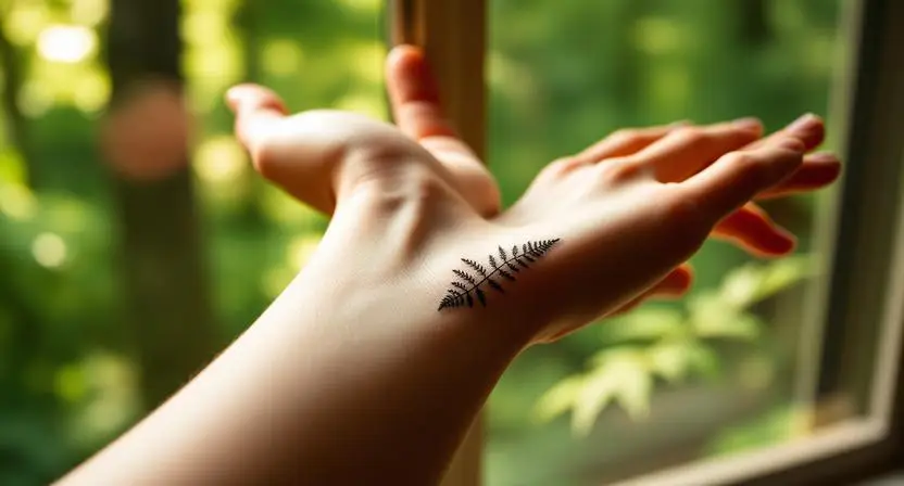 Botanical Ink — Leaves Ferns and Wildflowers Done With Stunning Subtlety
