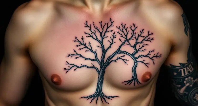 Chest and Forearm Placements That Give Family Tree Tattoos Maximum Impact