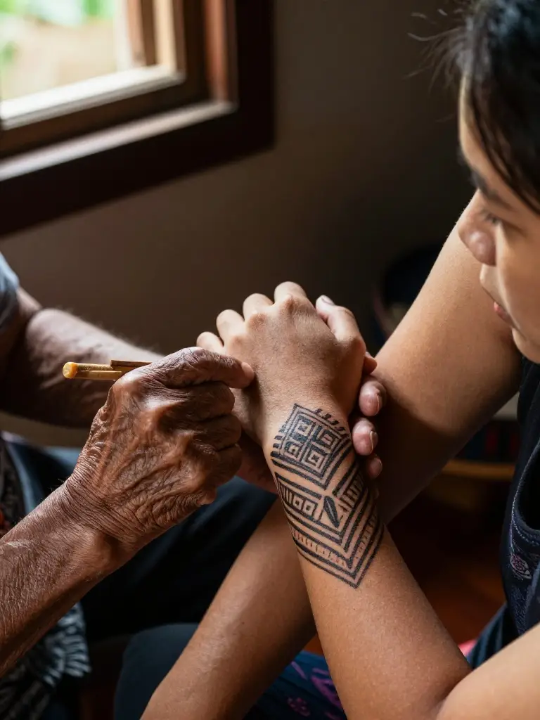 Filipino Batok Tattoos Reclaimed by a Generation Who Almost Lost Them