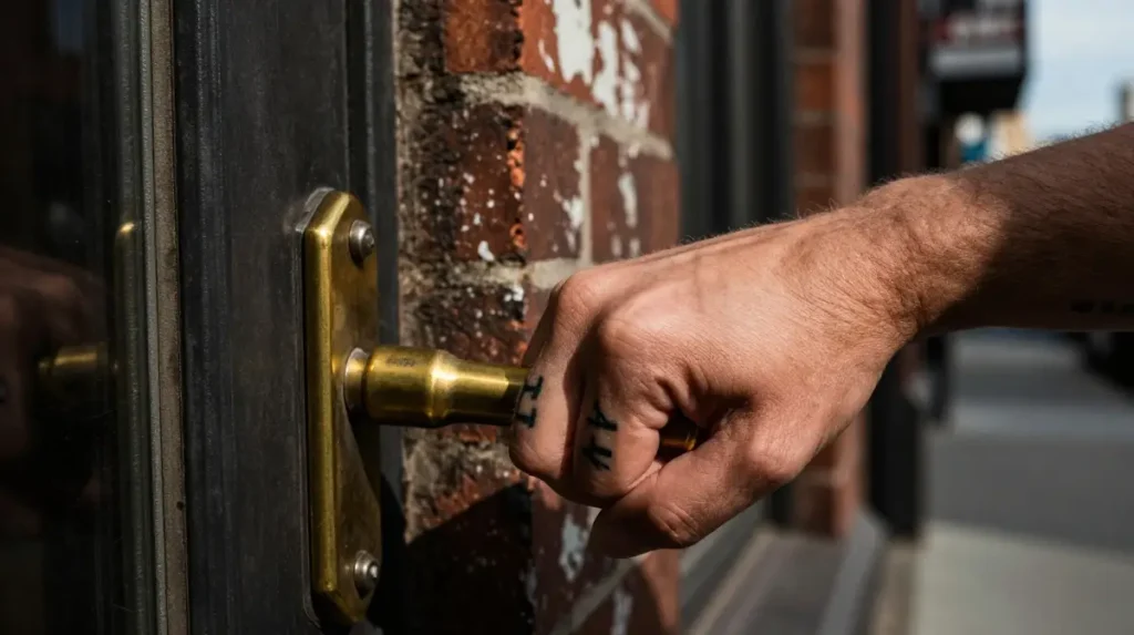 Knuckle Ink That Announces Something Before You Speak a Single Word
