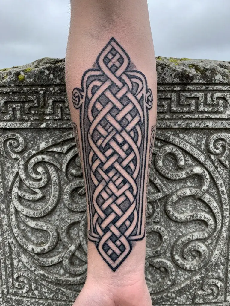 Celtic Pattern Work That Carries Iron Age Intelligence Into Living Skin Art