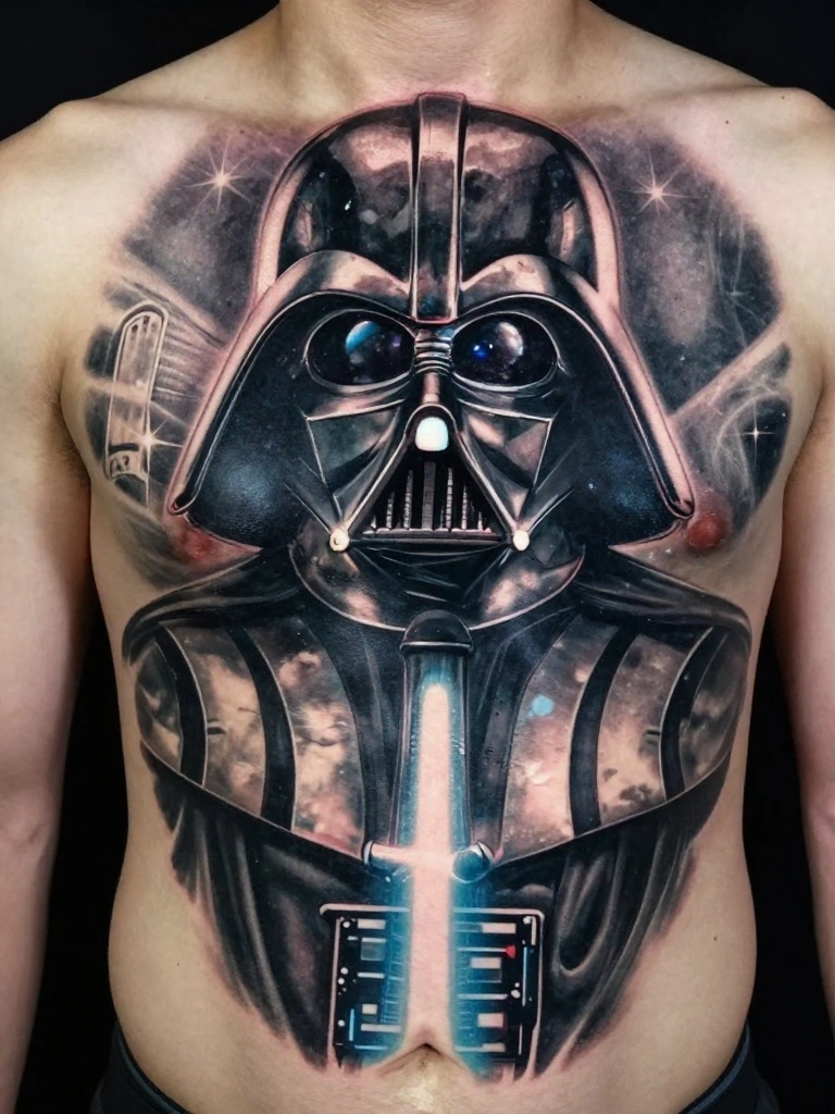 Chest Piece Placement for Vader Tattoos That Demand Maximum Visual Impact