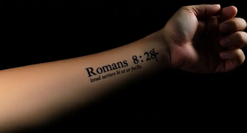 Romans 8 28 and the Art of Turning a Verse Into a Visual Manifesto