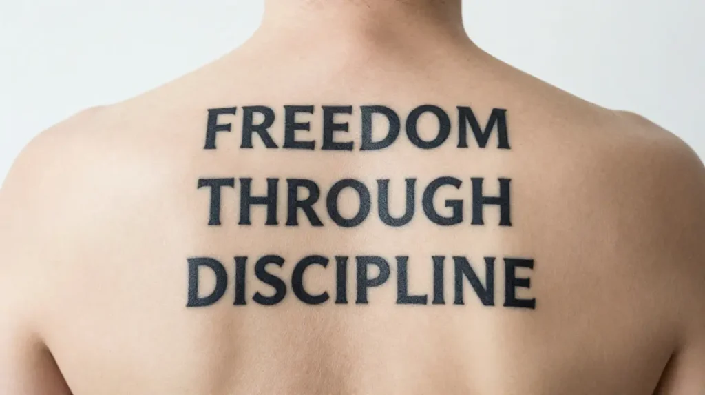 Freedom Through Discipline