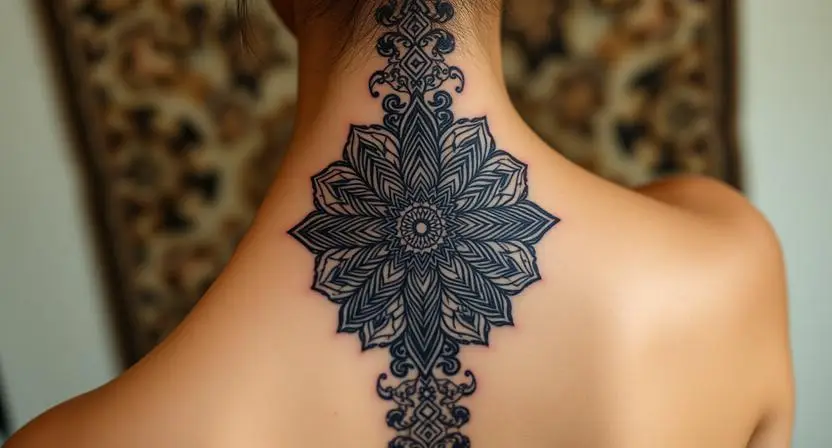 Ornamental Mandala Chains and the Magic of Sacred Geometry