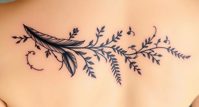 Nature's Architecture: Feathers Ferns and Flowing Organic Forms