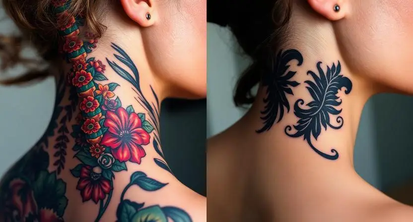 Color Ink Versus Blackwork: The Spine Tattoo Debate Settled