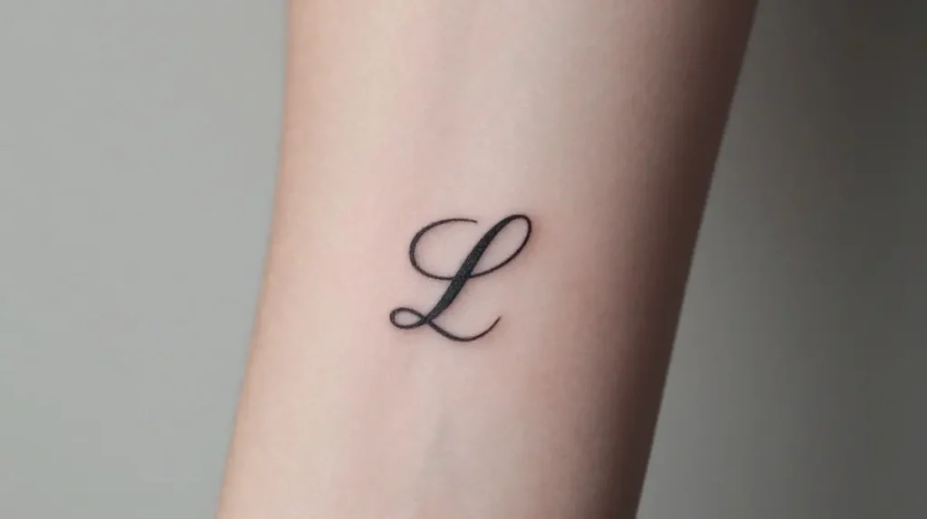 Initial Letter Tattoo
