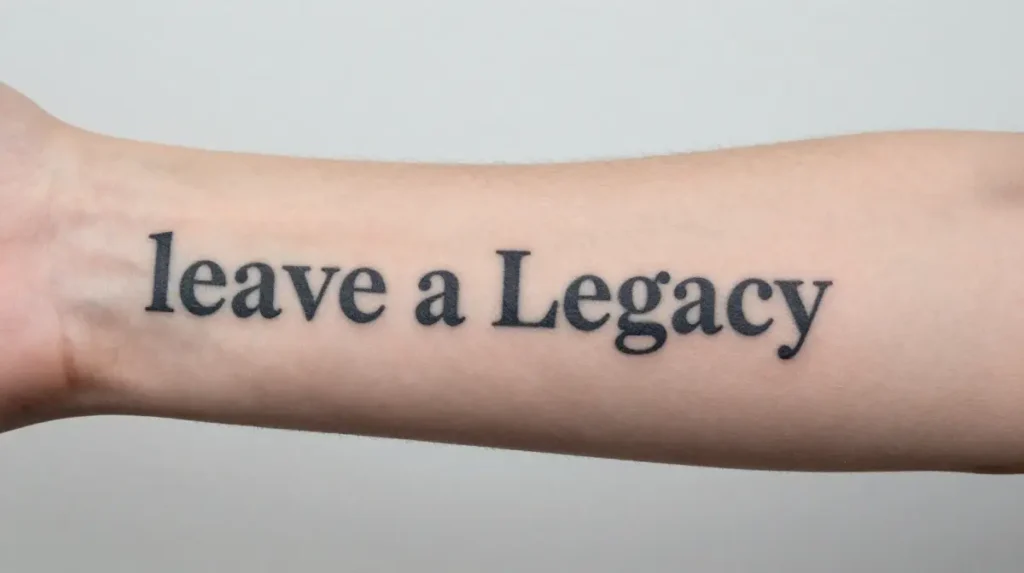 Leave a Legacy