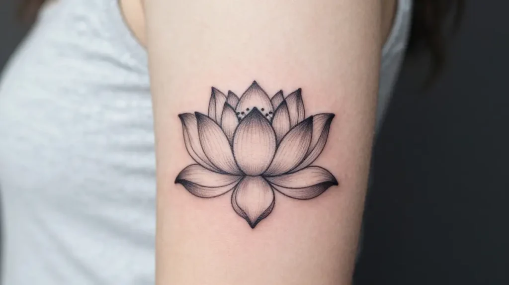 Lotus Flower Tattoo