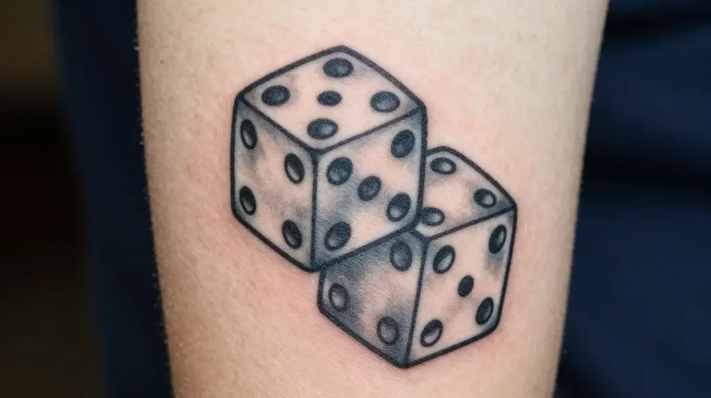 Lucky Dice Tattoo