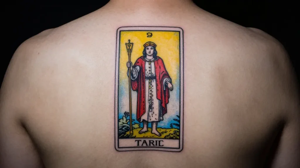 Tarot Card Tattoo