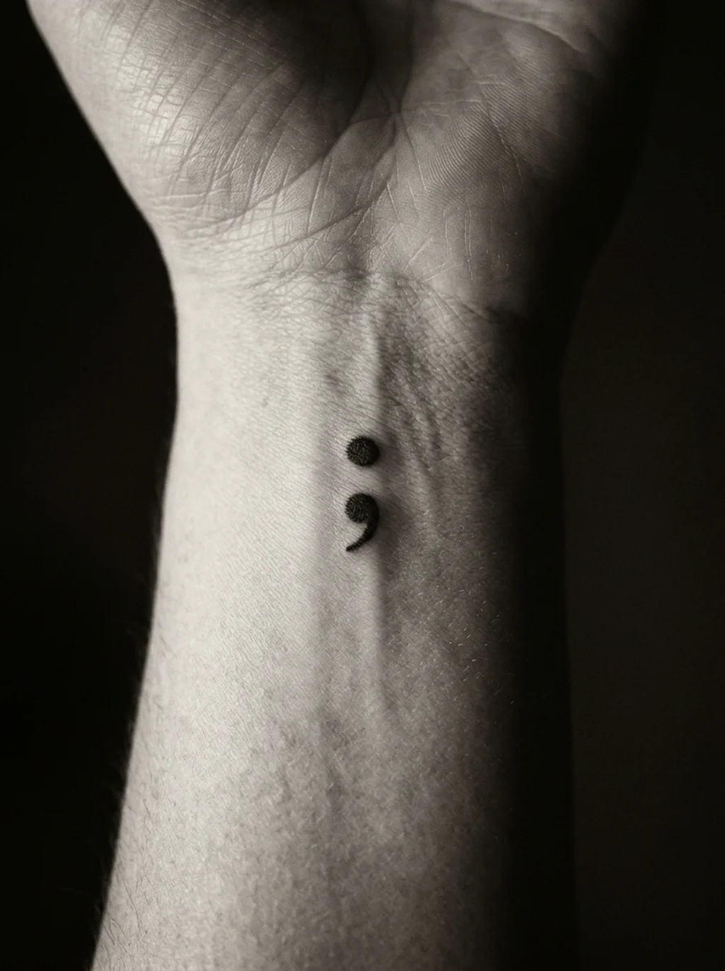 A Semicolon Marks the Sentence Your Story Refused to End