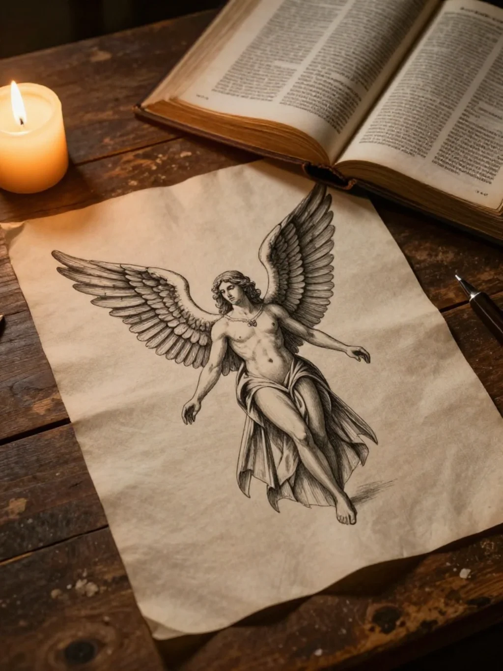 The Six Winged Truth — What Seraphim Actually Look Like in Scripture