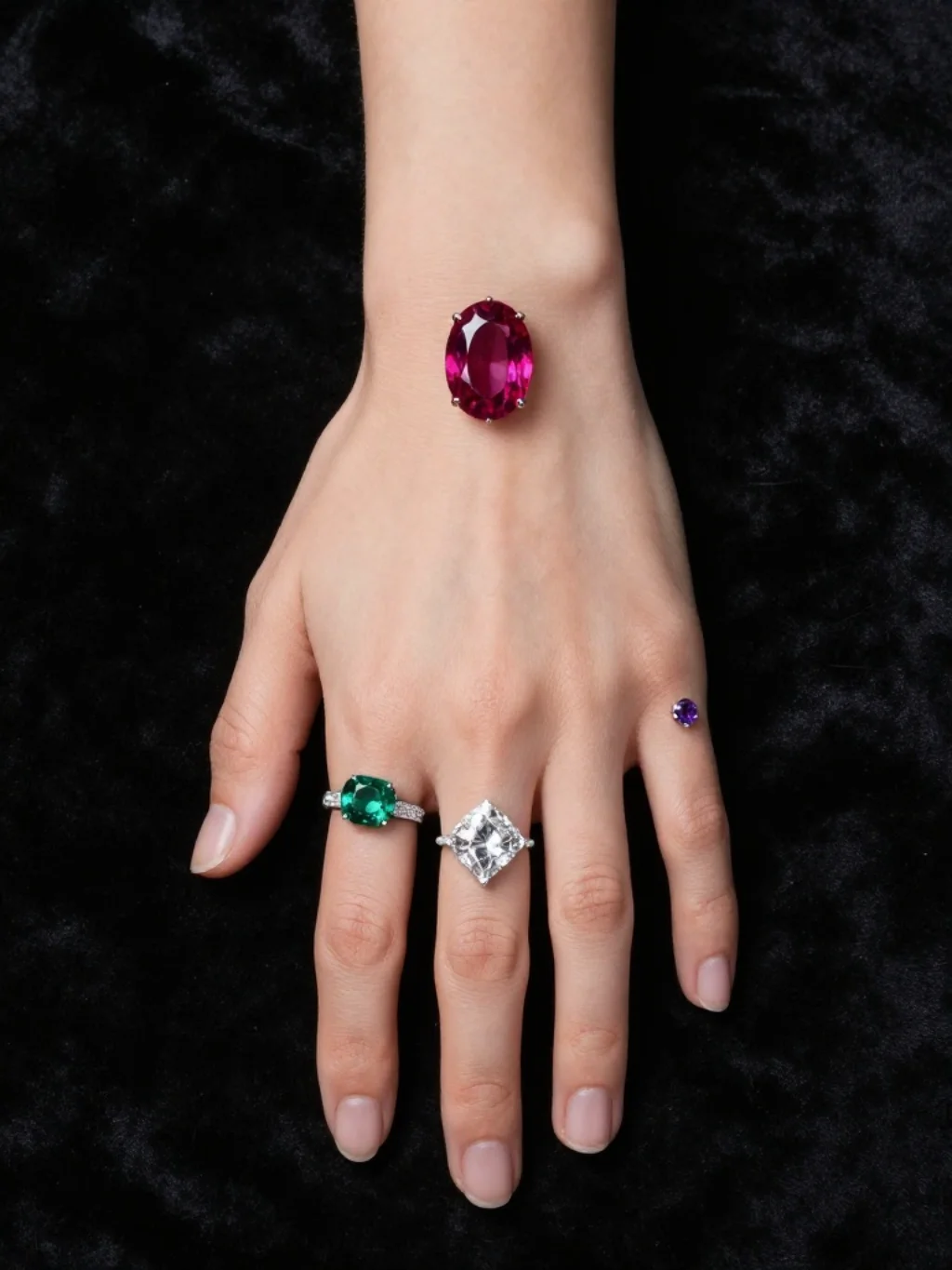 Gem and Gemstone Tattoos That Capture Light in Ways Real Jewels Envy