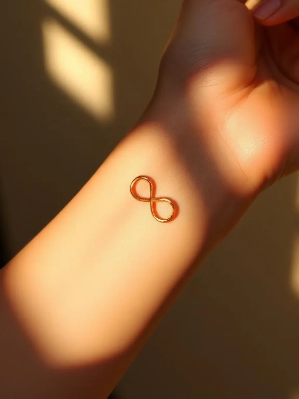 Infinity Loops Wrapping Meaning Around a Delicate Wrist